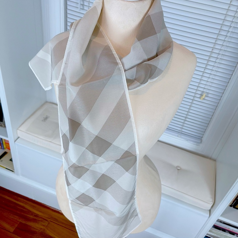 Burberry Silk Scarf